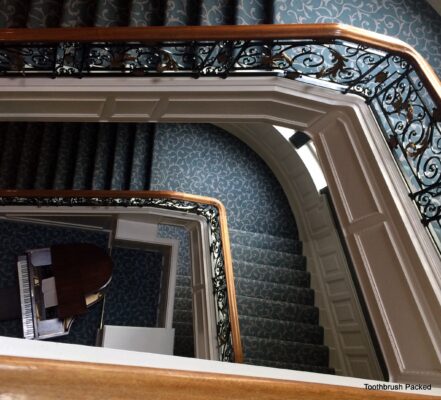 staircase balmoral hotel edinburgh